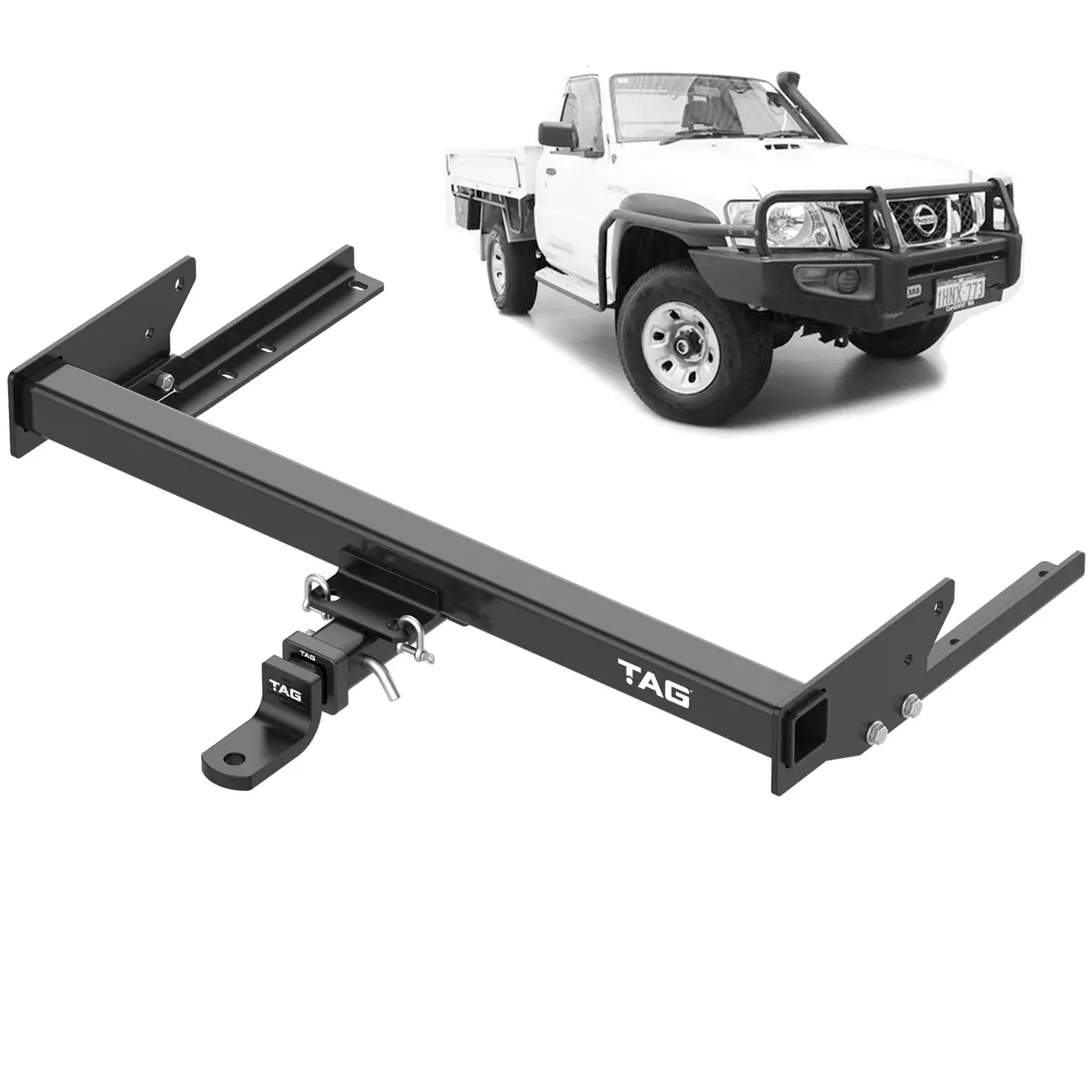 Tag Heavy Duty Towbar For Nissan Patrol (04/1992 - 02/2017) 1