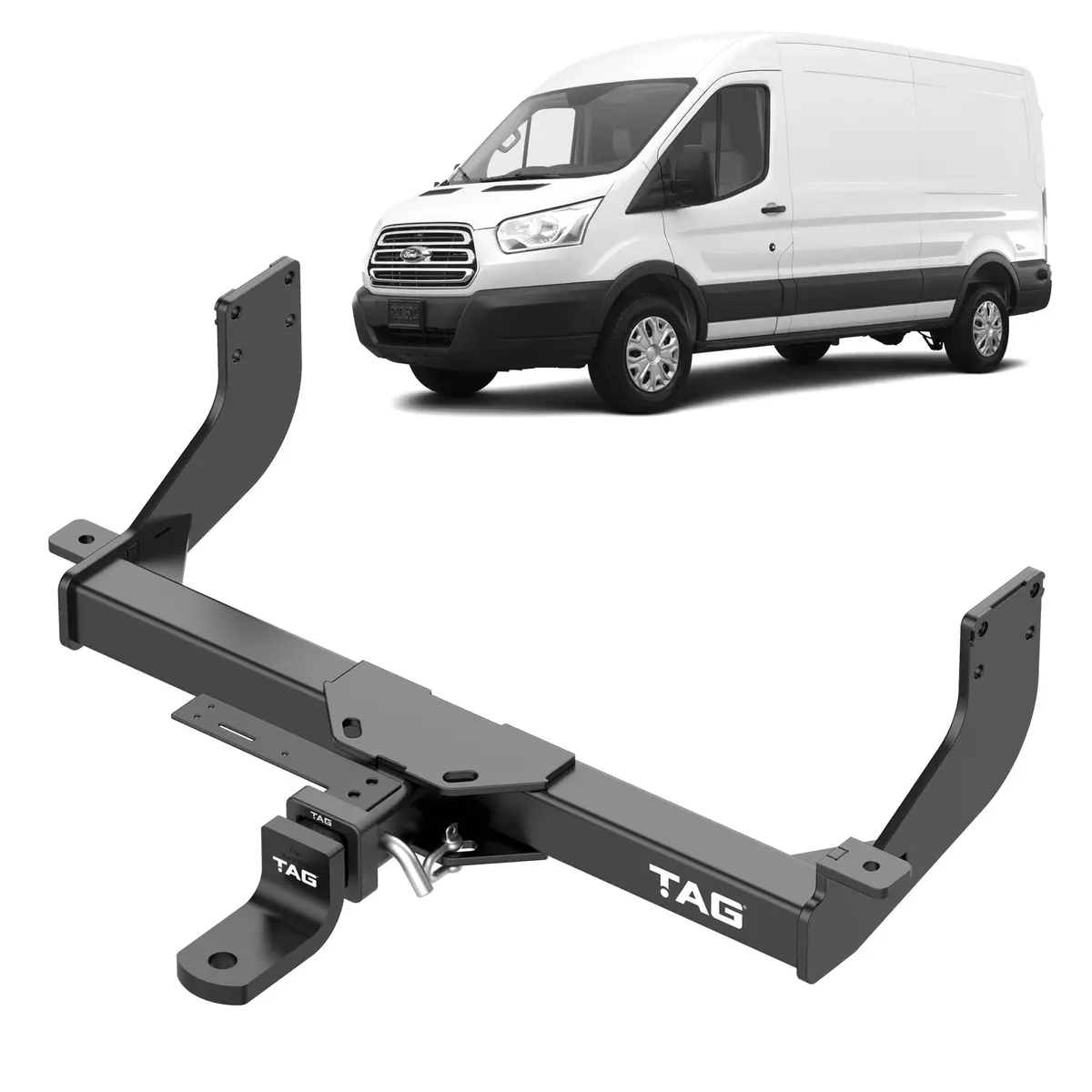 Tag Heavy Duty Towbar And Direct Fit Wiring Harness For Ford Transit Custom Vn (03/2013 - 05/2016) 1