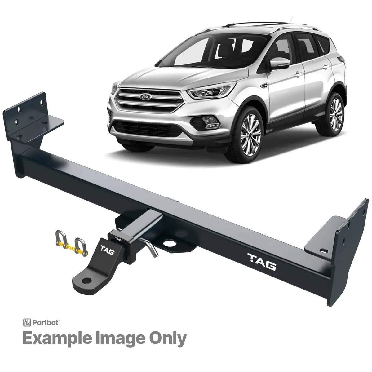 Tag Heavy Duty Towbar & Direct Fit Wiring Kit For Ford Escape Zg (09/2016 - 04/2020) 1