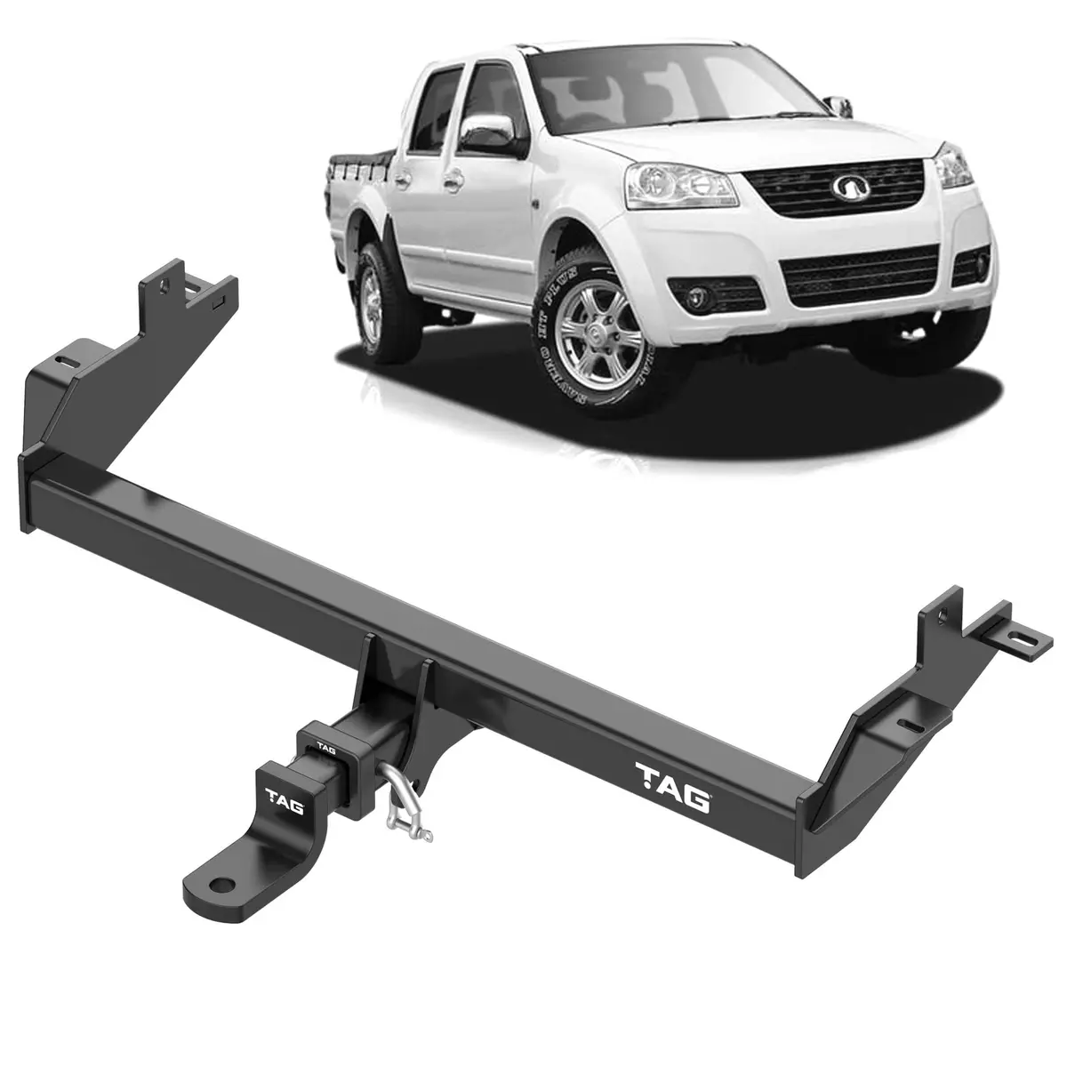 Tag Heavy Duty Towbar For Great Wall V200 (08/2011 - On), V240 (06/2009 - On) 1