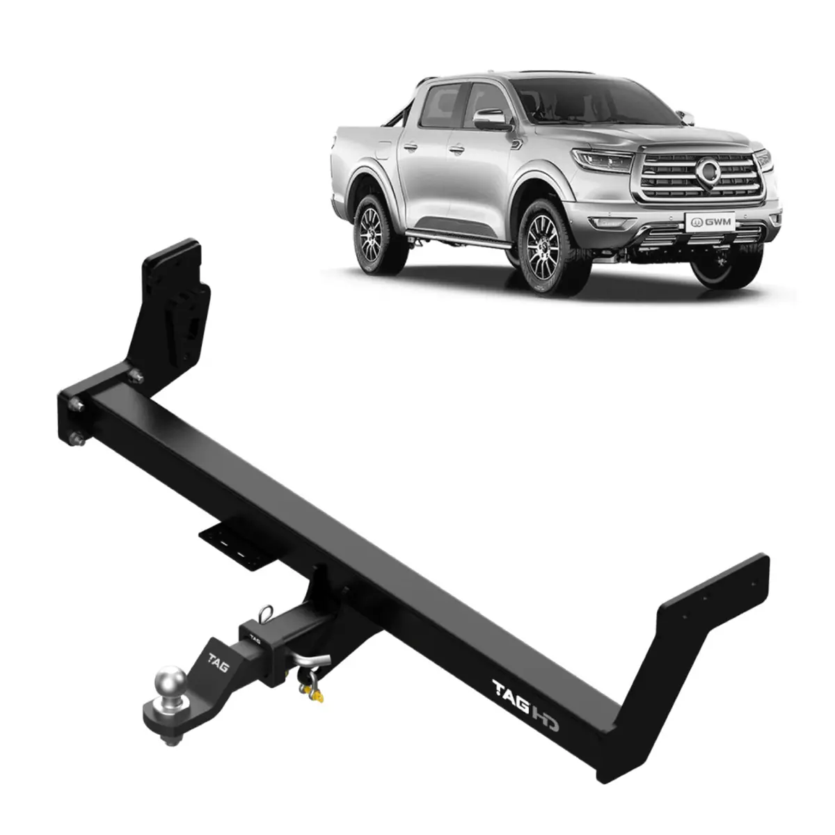 Tag Heavy Duty Towbar For Great Wall Ute (09/2020 - On), Cannon (09/2020 - On) 1