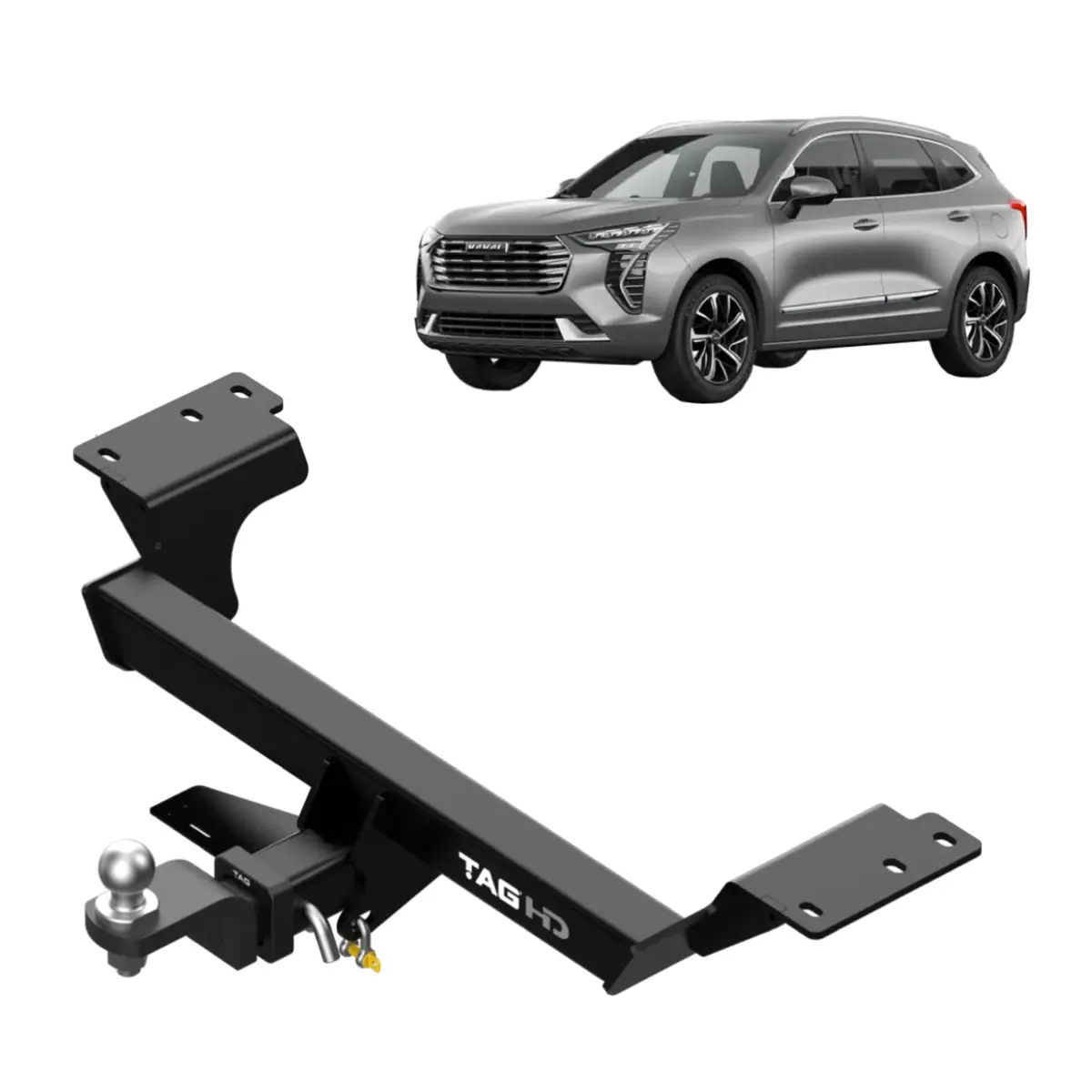 Tag Heavy Duty Towbar & Direct Fit Wiring Harness For Haval Jolion Suv (02/2021 - On) Petrol Only 1