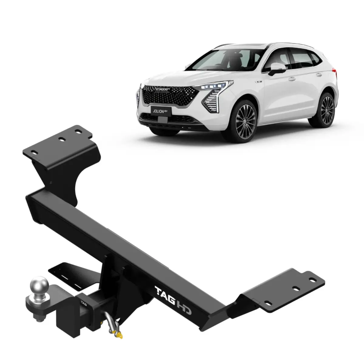 Tag Heavy Duty Towbar & Direct Fit Wiring For Haval Jolion Facelift Hev Models (06/2024 - On) 1