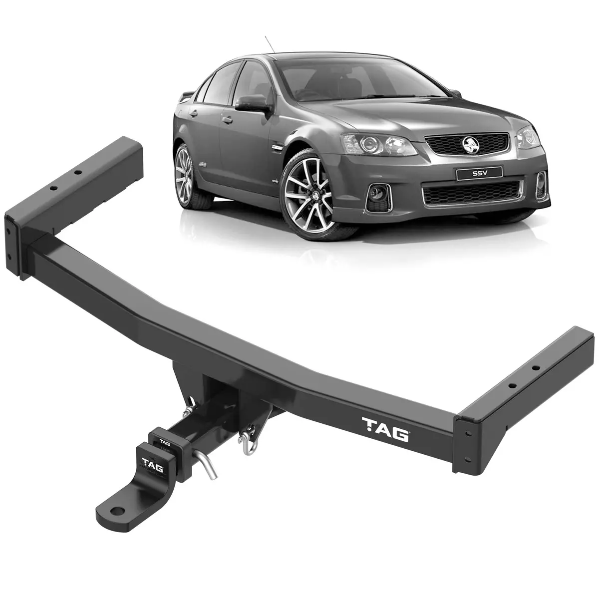 Tag Heavy Duty Towbar & Direct Fit Wiring For Holden Commodore Ve Series (08/2006 - 04/2013) 1