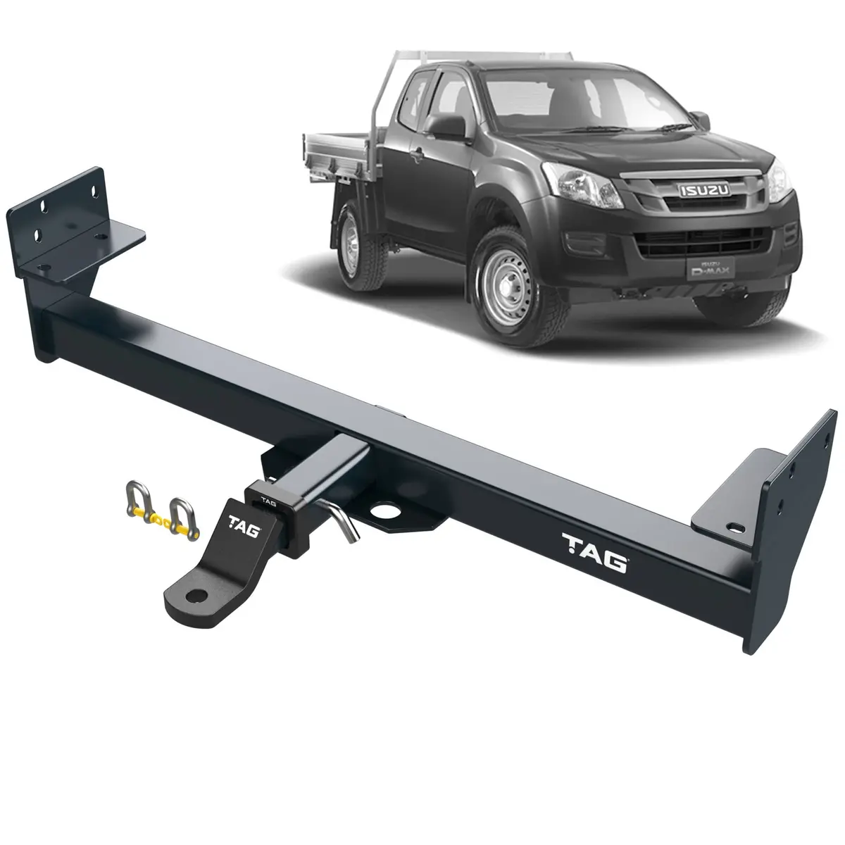 Tag Heavy Duty Towbar For Isuzu D-Max (06/2012 - 07/2020) 1