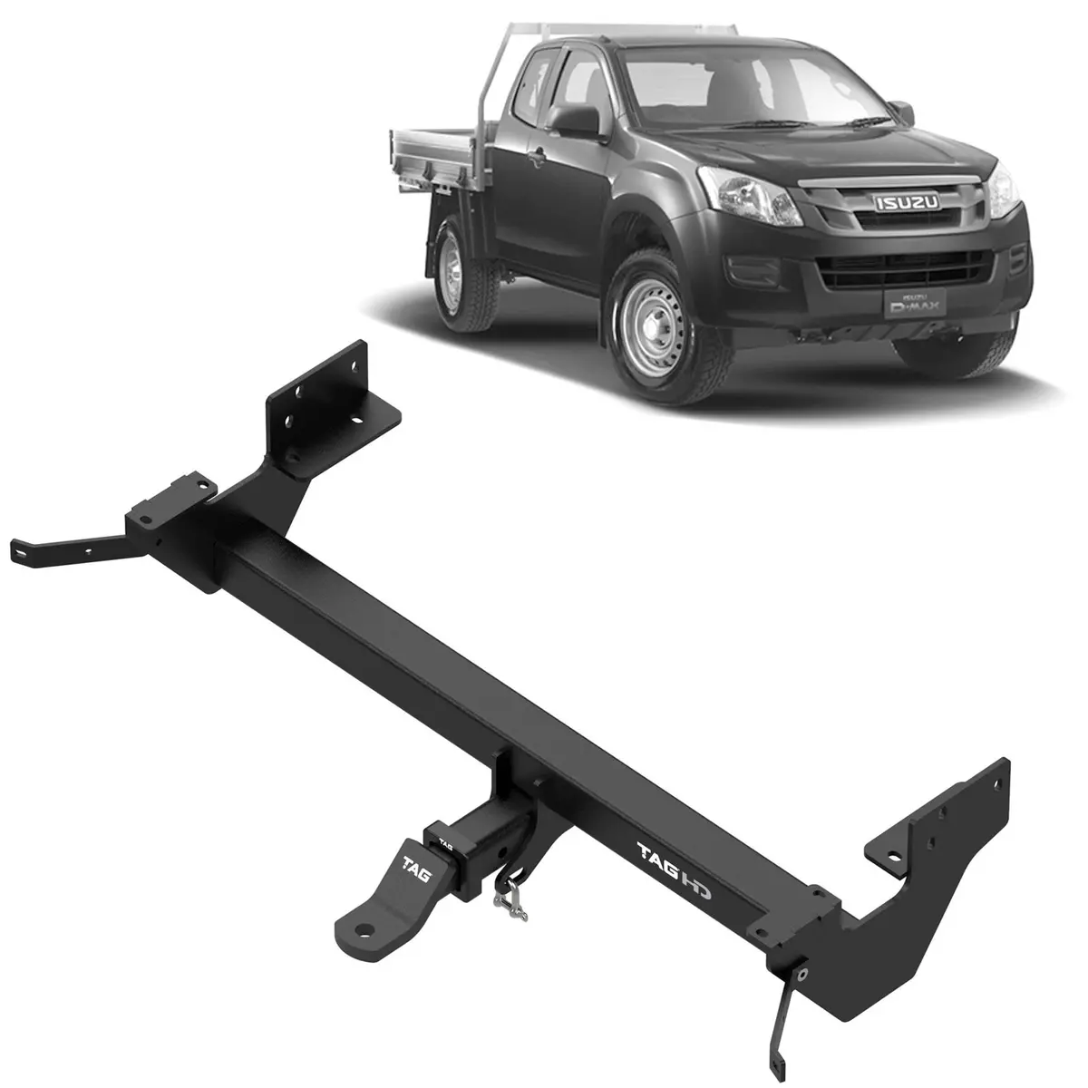 Tag Heavy Duty Towbar For Isuzu D-Max (06/2012 - 07/2020) 1