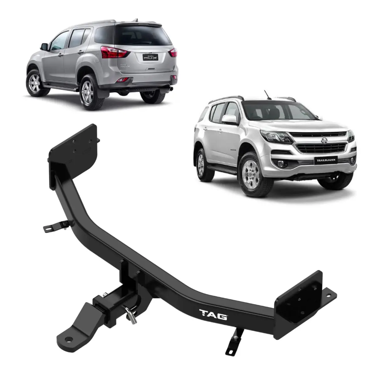 Tag Heavy Duty Towbar & Direct Fit Wiring Kit For Holden Colorado 7 (06/2012 - 01/2018), Trailblazer (07/2016 - 10/2020) 1