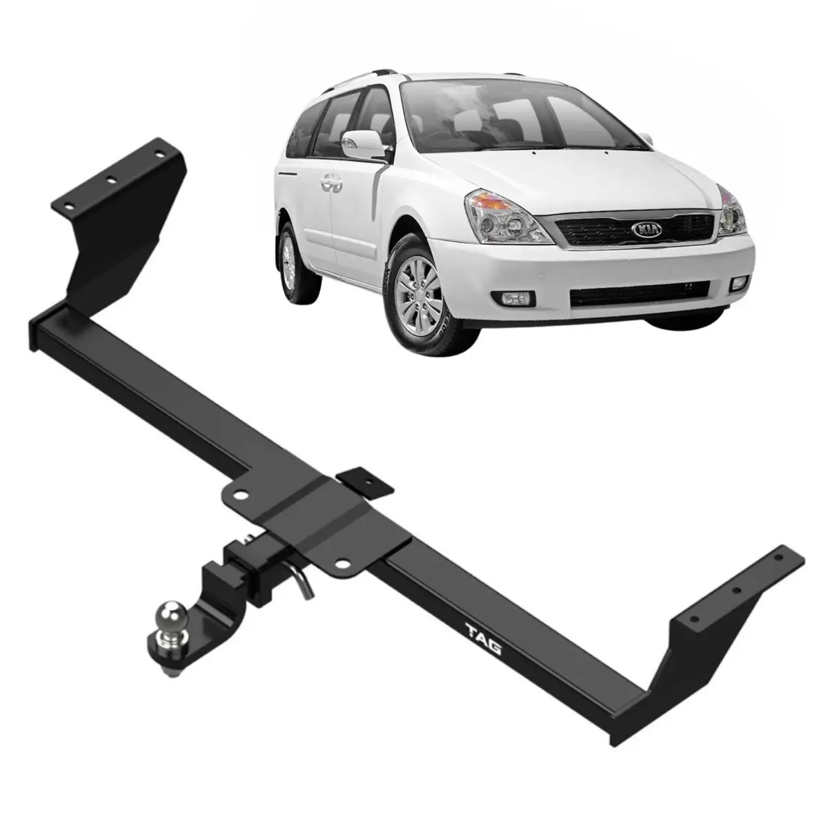 Tag Heavy Duty Towbar For Kia Grand Carnival (01/2006 - On) 1