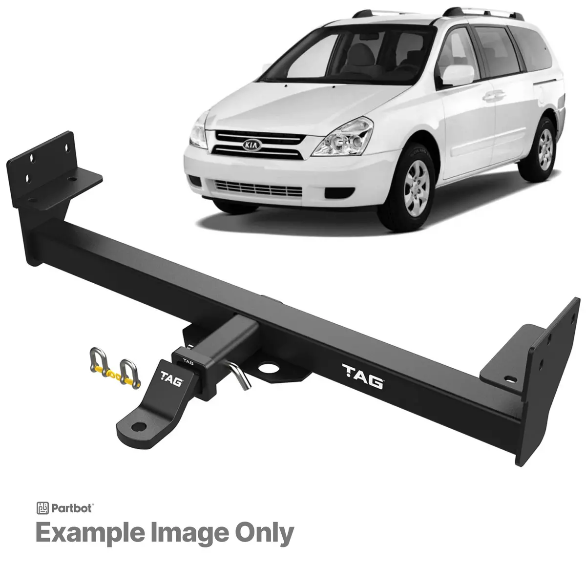 Tag Heavy Duty Towbar For Kia Carnival (08/2006 - 2011) 1