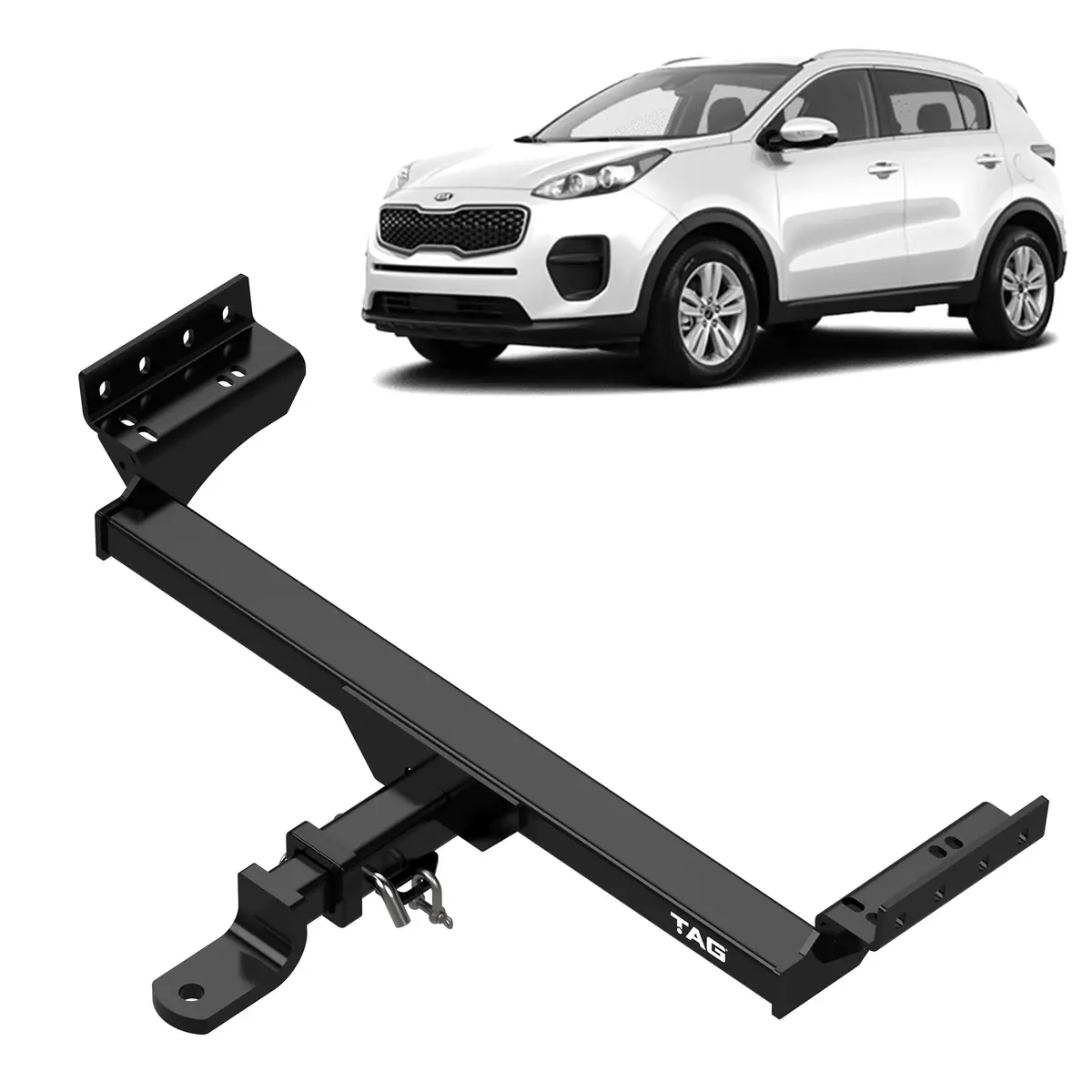 Tag Heavy Duty Towbar & Universal Wiring For Kia Sportage Sl Series (07/2010 - 09/2015) 1