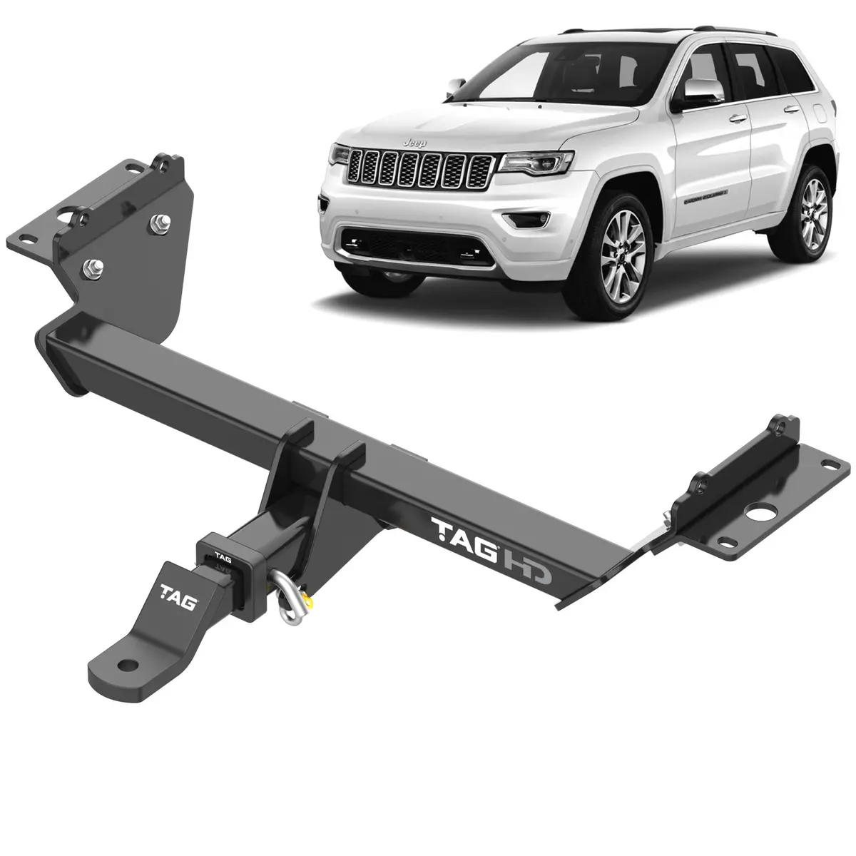 Tag Heavy Duty Towbar & Universal Wiring Kit For Jeep Grand Cherokee Wk Series (11/2010 - 10/2021) 1