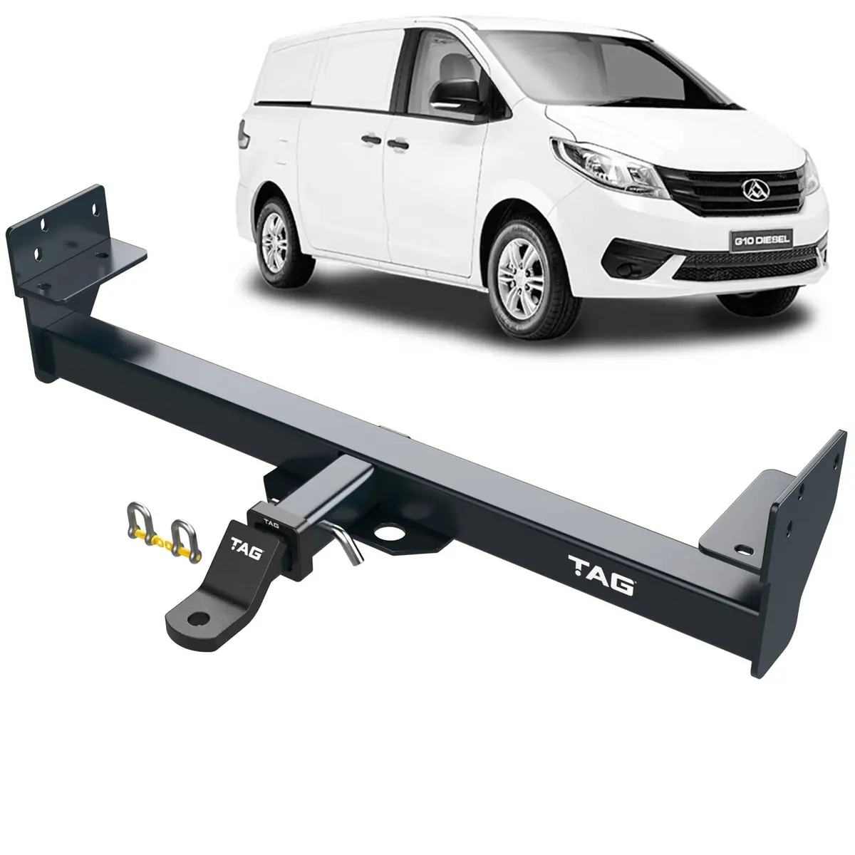 Tag Heavy Duty Towbar & Direct Fit Wiring Harness For Ldv G10 (06/2015 - On) 1