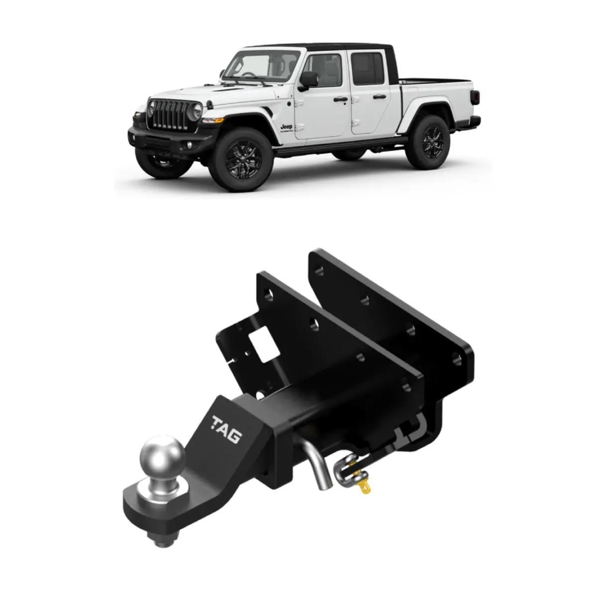 Tag Heavy Duty Towbar For Jeep Gladiator Ute (01/2020 - On) 1