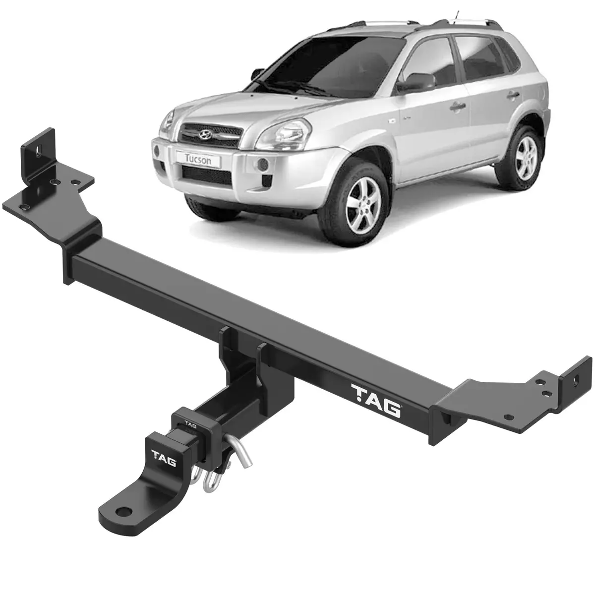 Tag Heavy Duty Towbar For Hyundai Tucson (08/2004 - 01/2010), Kia Sportage (04/2005 - 08/2010) 1