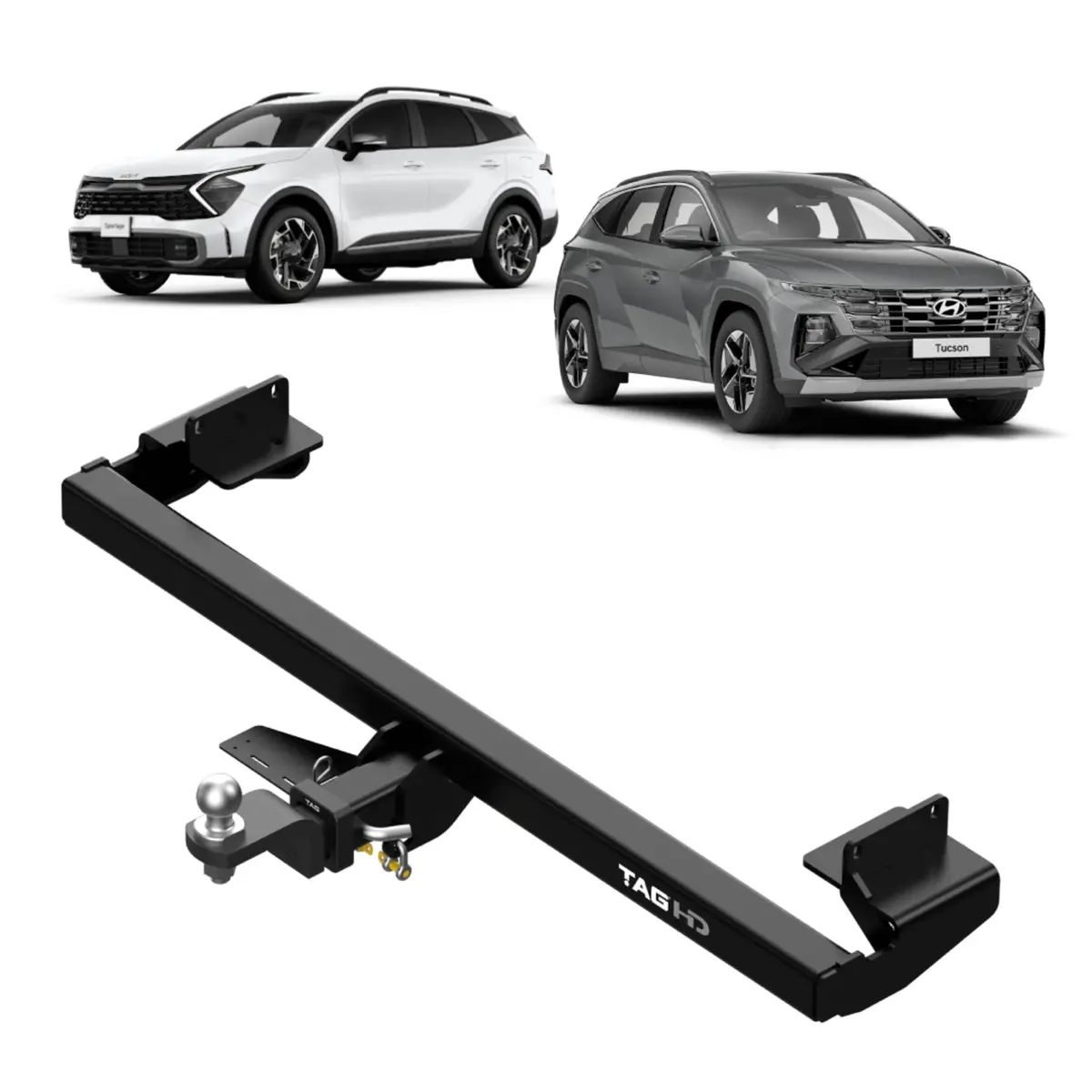 Tag Heavy Duty Towbar For Kia Sportage Nq5 (09/2021 - On), Hyundai Tuscon Nx4 (02/2021 - On) 1
