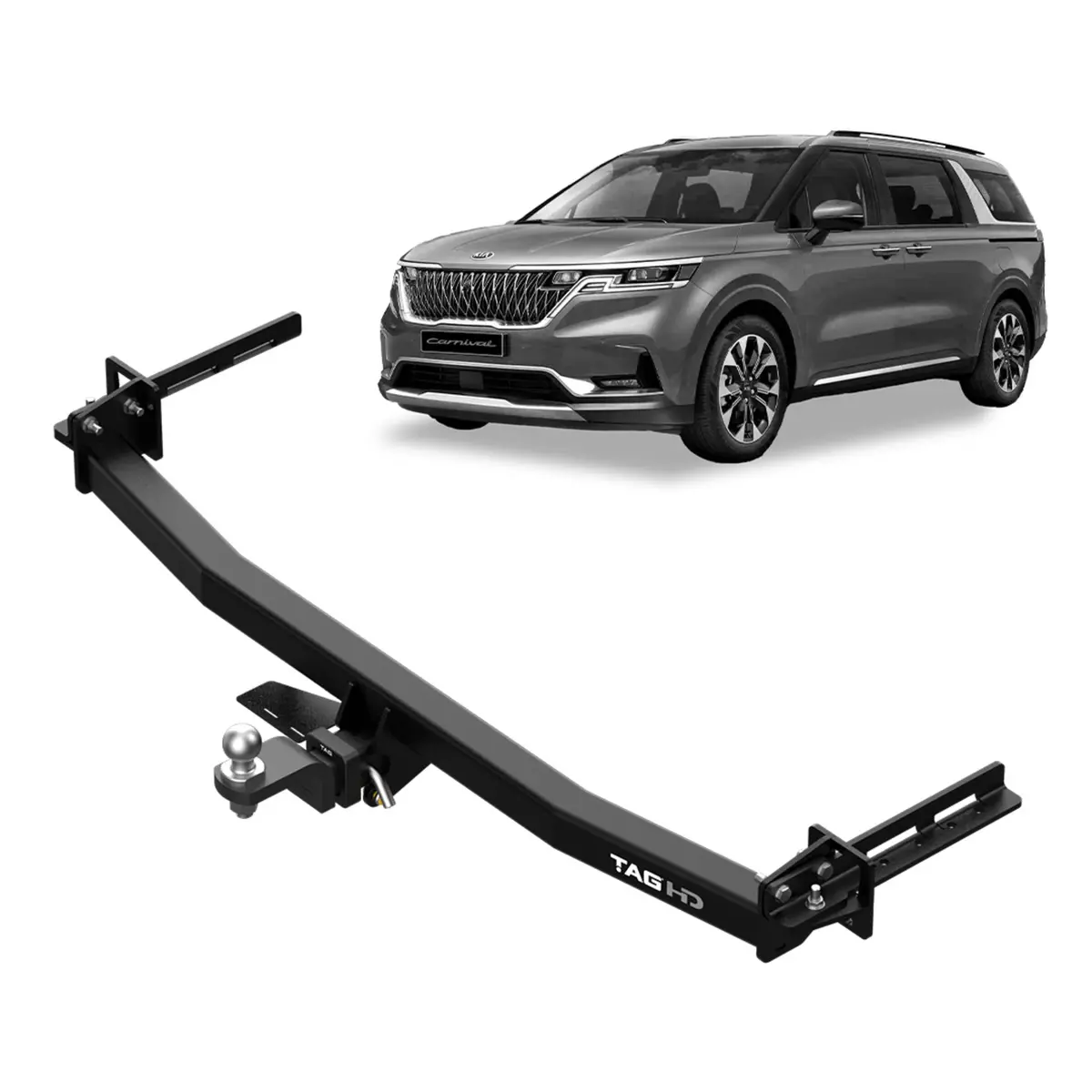 Tag Heavy Duty Towbar & Direct Fit Wiring For Kia Carnival Ka4 Pe (07/2024 - On) 1