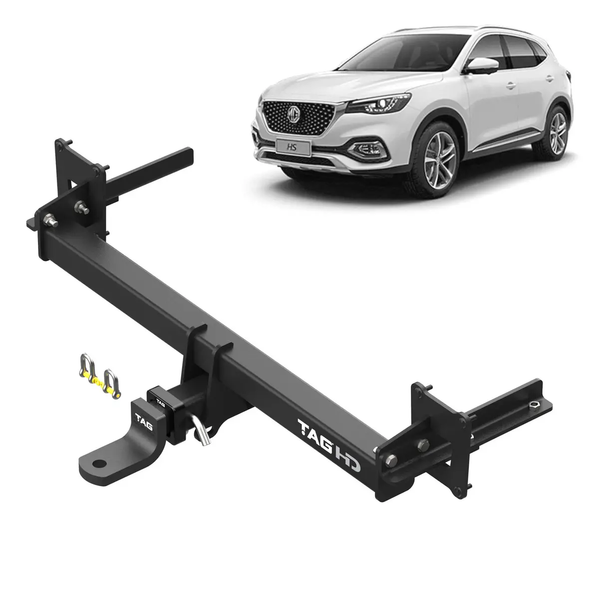 Tag Heavy Duty Towbar And Universal Wiring Harness For Mg Hs (09/2019 - 03/2024) 1