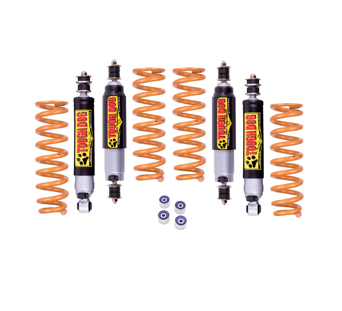 Landcruiser (1990-2007) 80/105 Series 50Mm Suspension Lift Kit - Tough Dog Adjustable 45Mm Shocks 1