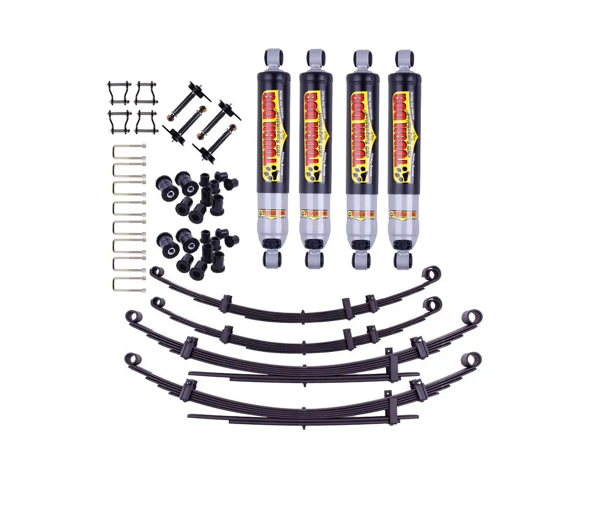 Toyota Landcruiser (1977-1984) 40-42 Series Series 50Mm Suspension Lift Kit - Tough Dog Adjustable Shocks 1