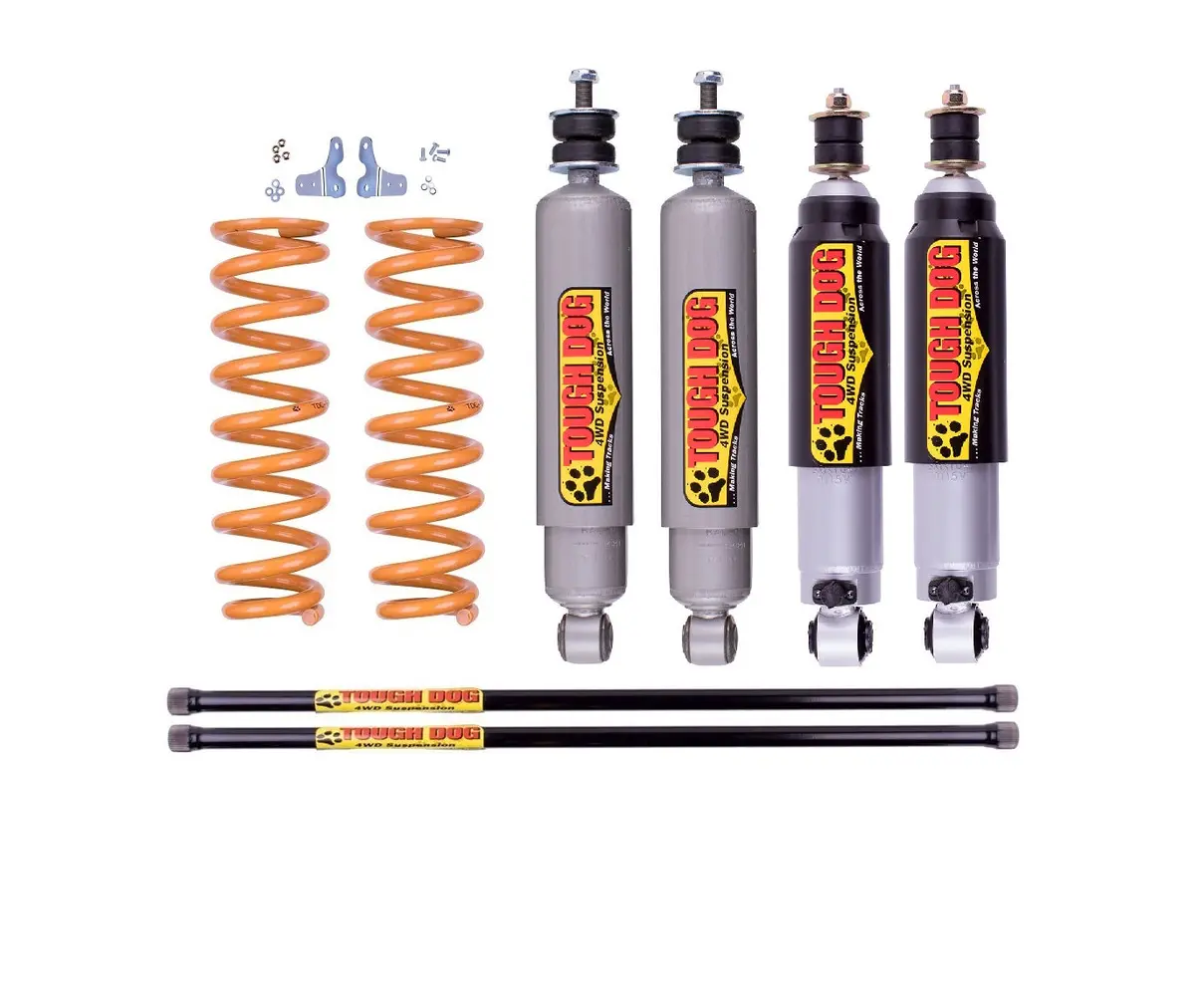 Toyota Landcruiser (1990-2007) 100 Series Ifs Series 50Mm Suspension Lift Kit -Tough Dog Ralph/Bmx Shocks 1