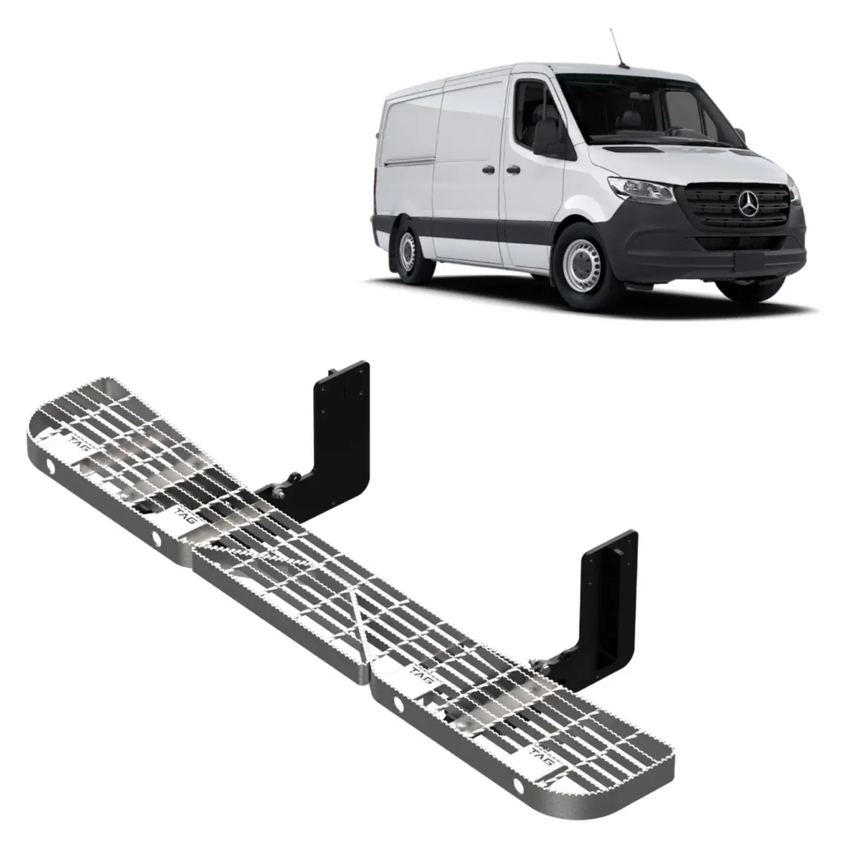 Tag Rear Step For Mercedes-Benz Sprinter (02/2018 - On) 2