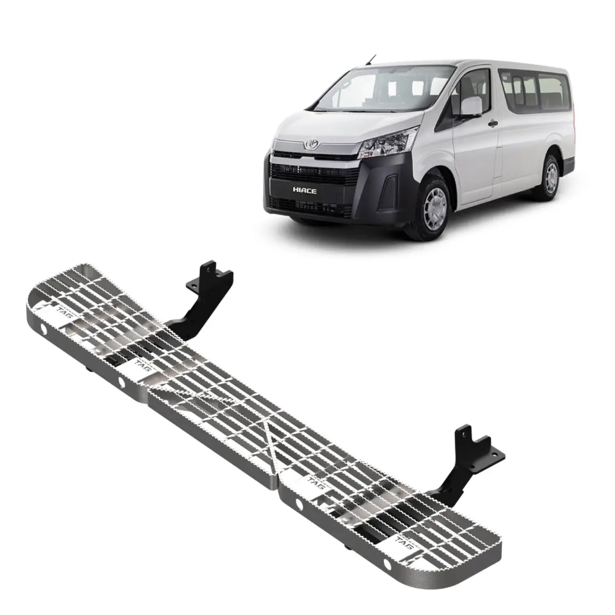 Tag High Clearance Rear Step For Toyota Hiace/Commuter Van (01/2019 - On) 2