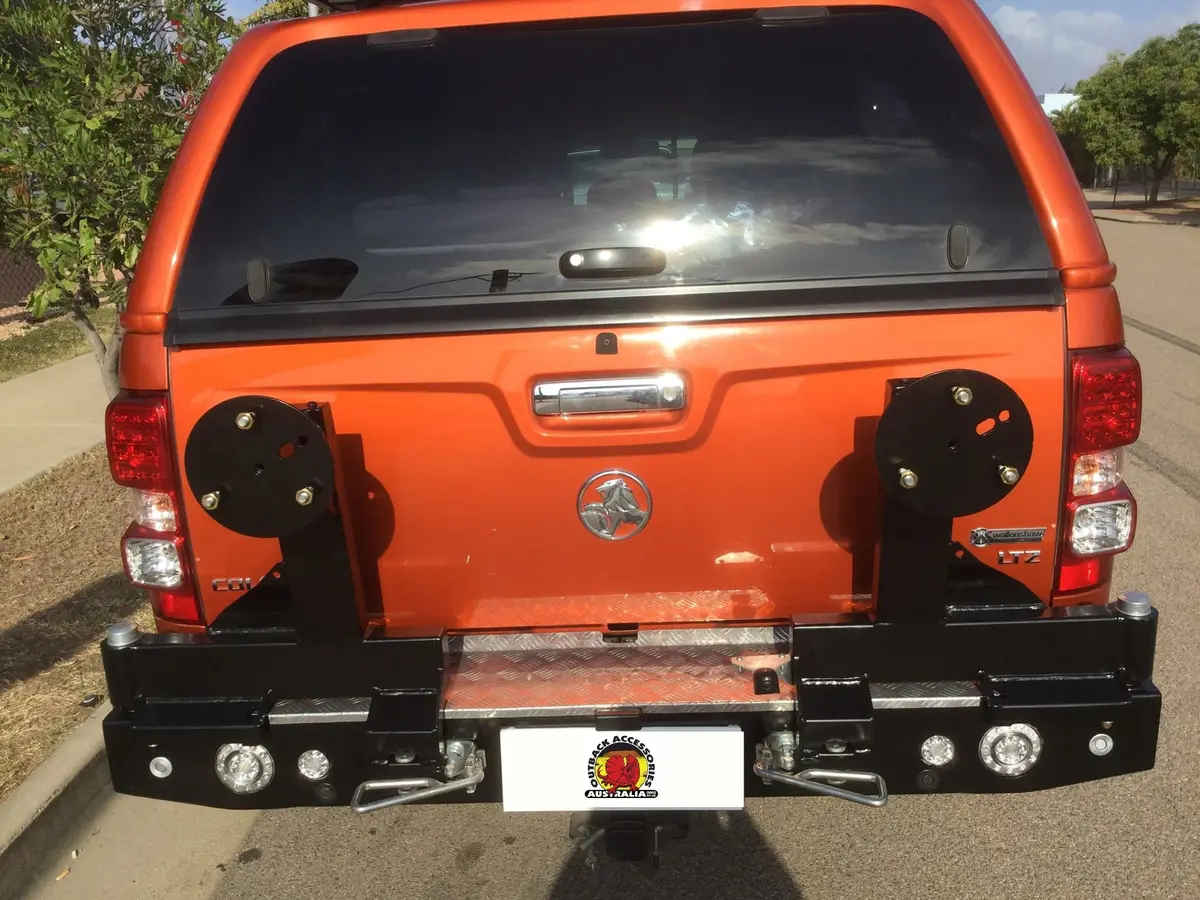 Holden Colorado (2012-2018) Rg Outback Accessories Rear Bar (Sku: Twccl2) 1