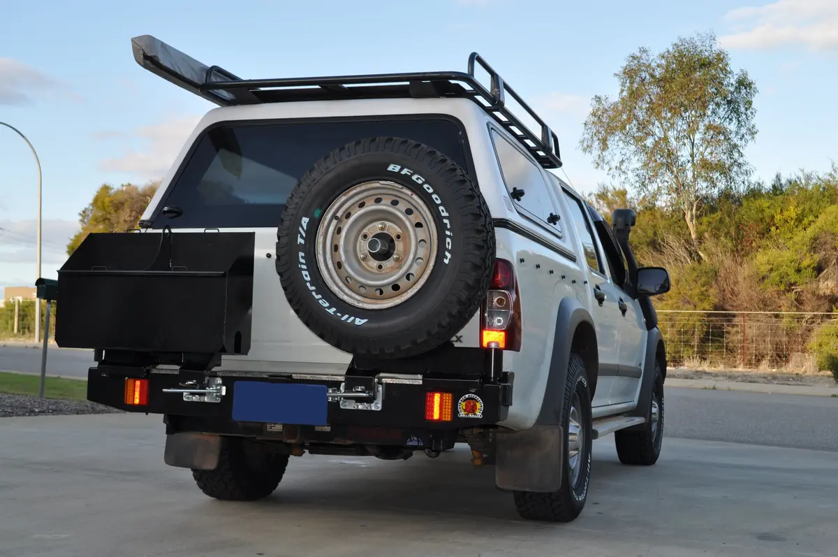 Isuzu D-Max (2008-2012) Outback Accessories Rear Bar (Sku: Twccr) 1