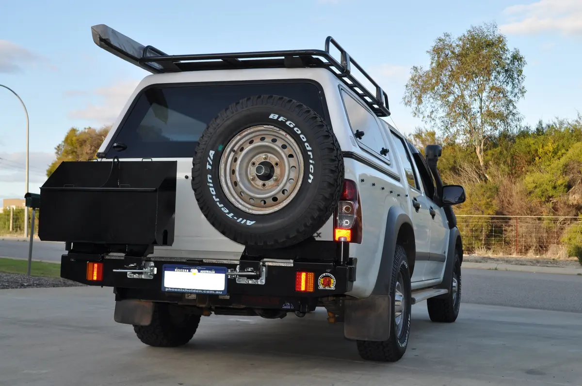 Holden Rodeo Ra (2003-2007) Outback Accessories Rear Bar (Sku: Twccr) 1