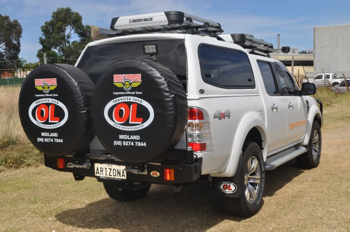 Ford Ranger (2006-2011) Pk Outback Accessories Rear Bar (Sku: Twcfr) 1