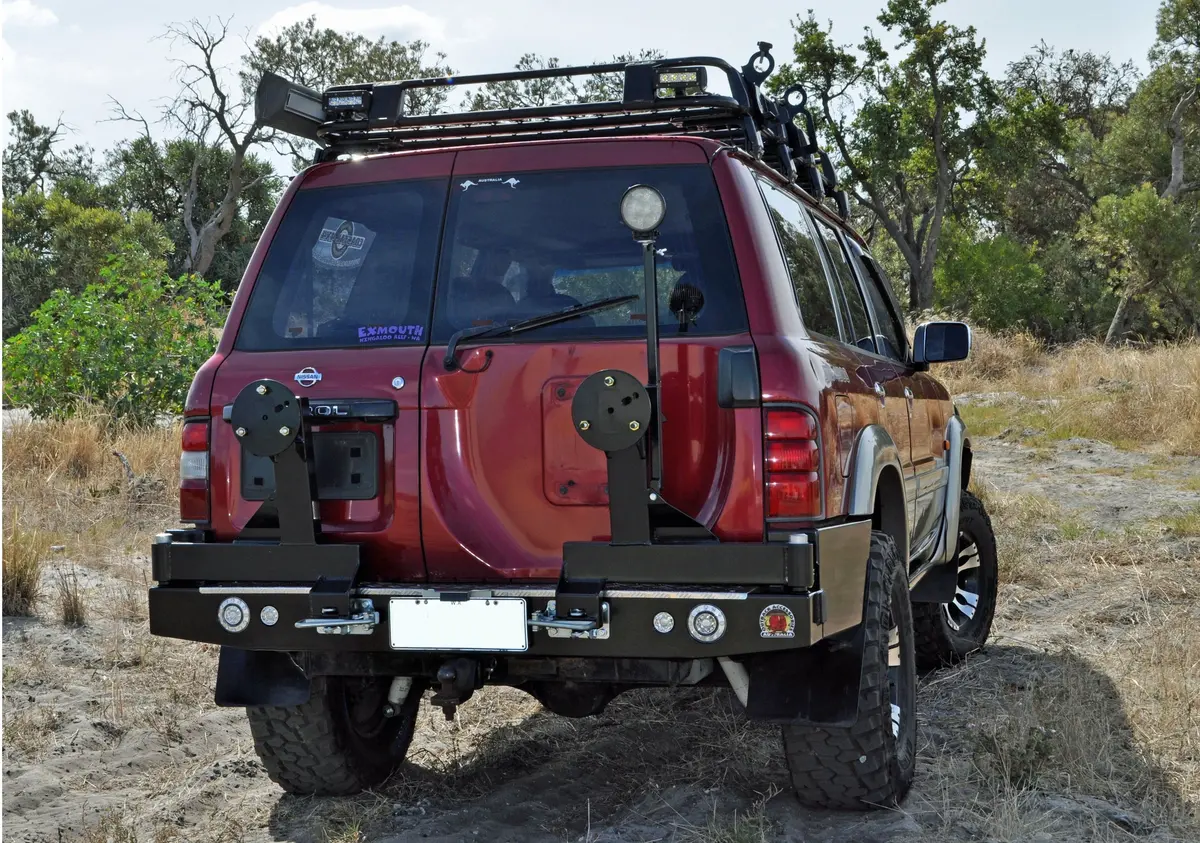 Nissan Patrol (1997-2016) Gu Series 1-4 Outback Accessories Rear Bar (Sku: Twcgu) 1