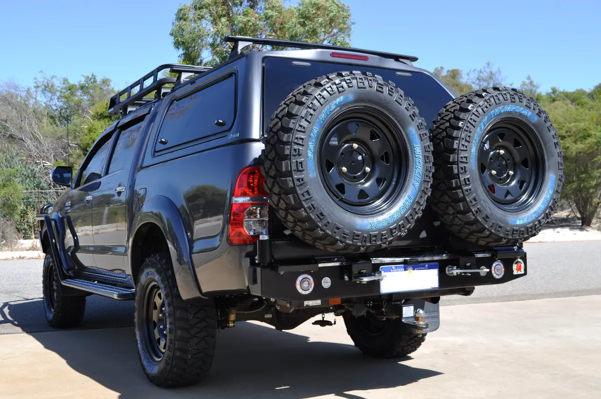 Toyota Hilux (2011 -2015) Vigo Champ 4Wd Outback Accessories Rear Bar (Sku: Twchlx2) 1