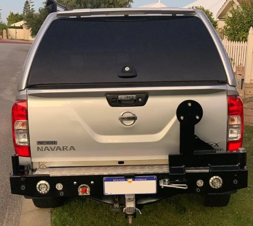 Nissan Navara (2015-2025) Np300 Well Body Outback Accessories Rear Bar (Sku: Twcnav4) 1