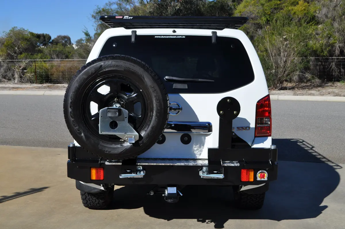 Nissan Pathfinder (2010-2013) R51 St550 3L Td Outback Accessories Rear Bar (Sku: Twcpat550) 1