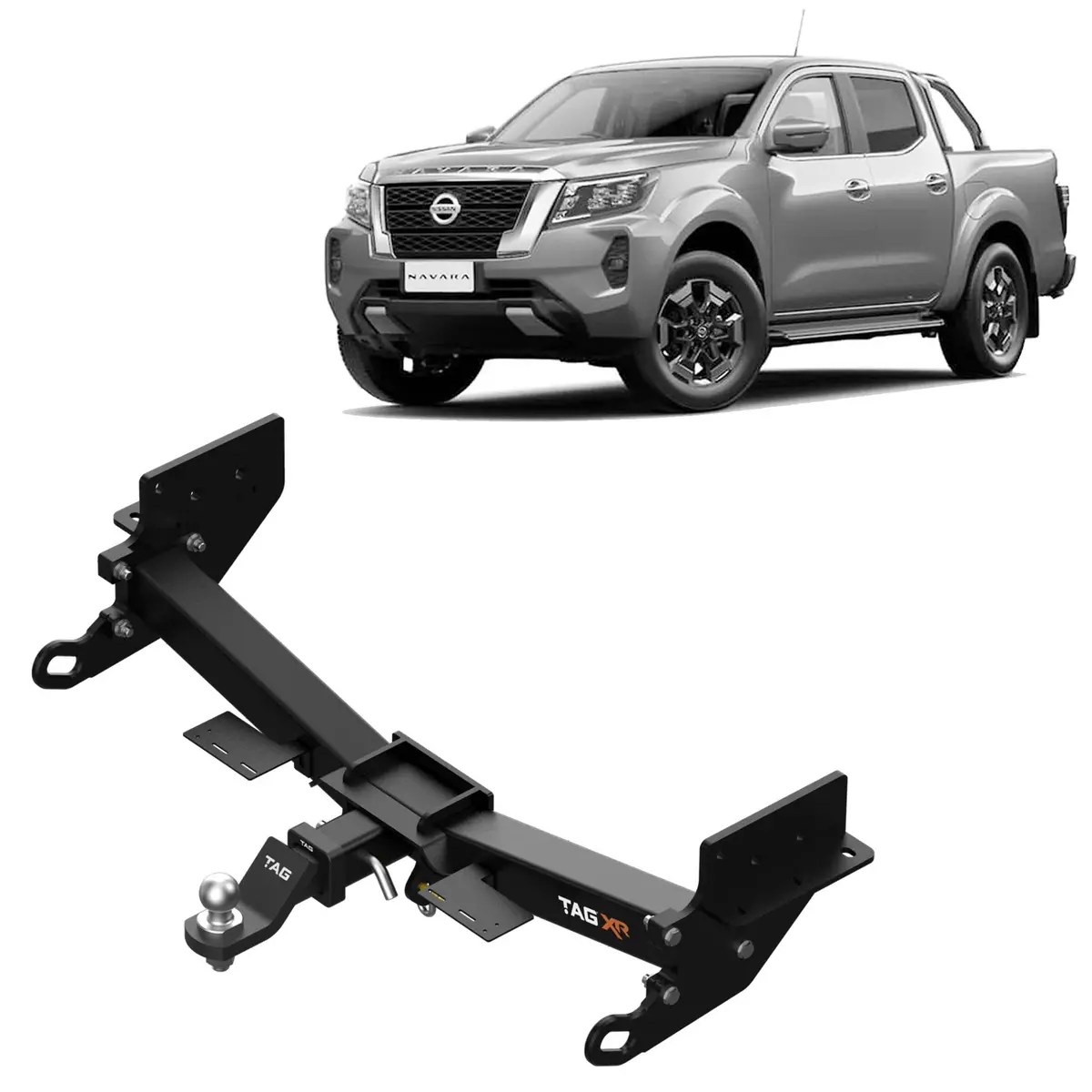 Tag 4X4 Recovery Towbar For Nissan Navara (12/2021 - On) 1