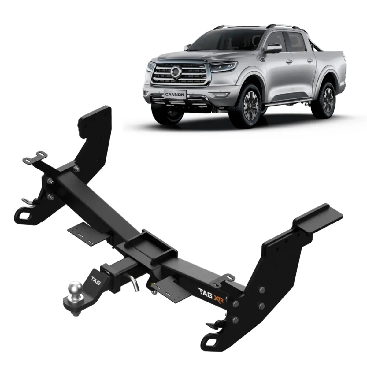 Tag 4X4 Recovery Towbar For Great Wall Cannon (09/2020 - On) 1
