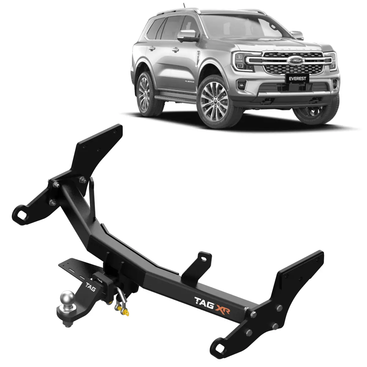 Tag 4X4 Recovery Towbar For Next-Gen Ford Everest (06/2022 - On) 1