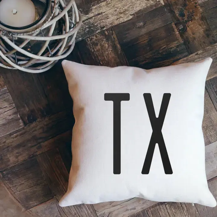 Texas Throw Pillow 1