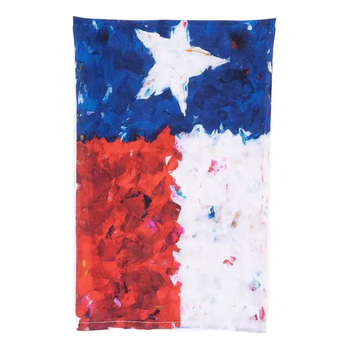 Texas Flag Tea Towel 1