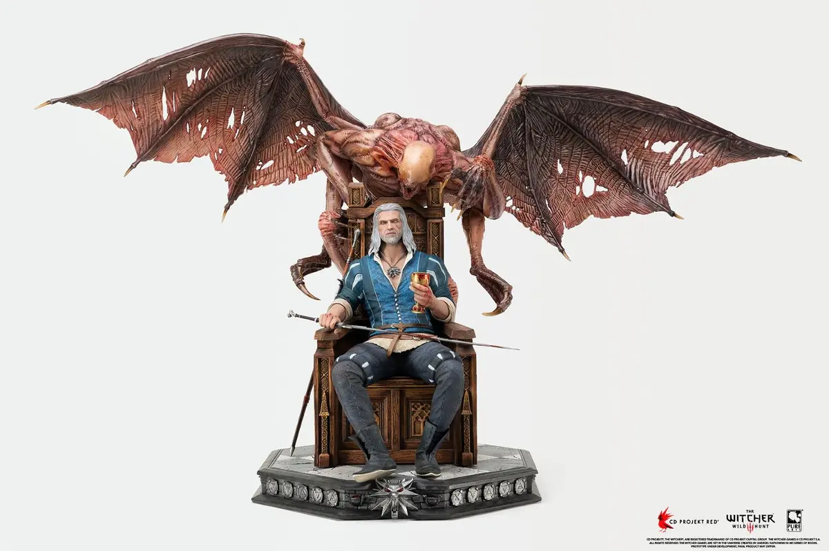 The Witcher 3: Wild Hunt Geralt Quarter Scale 1