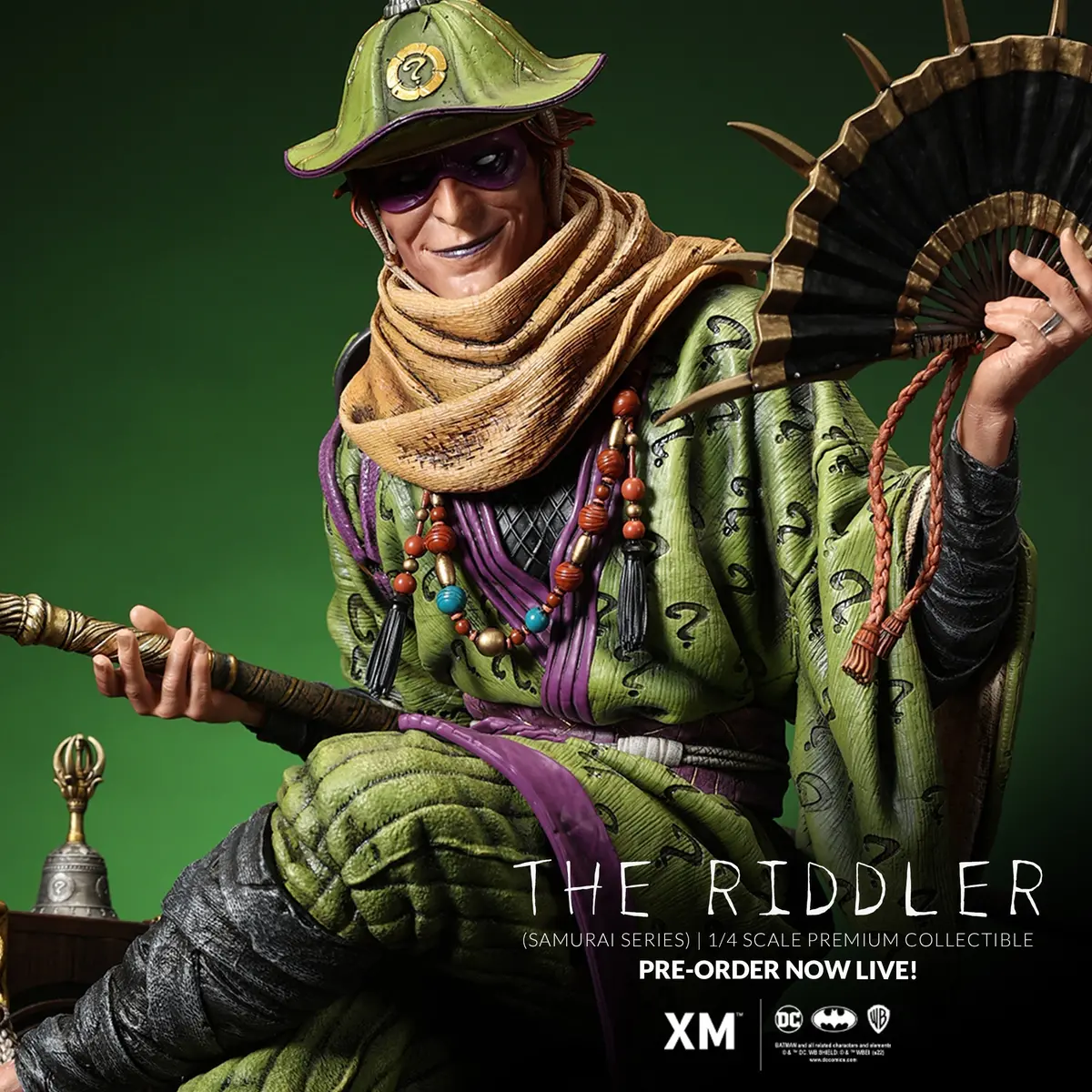 Samurai Series: The Riddler Quarter Scale Statue (Pre-Order) 1