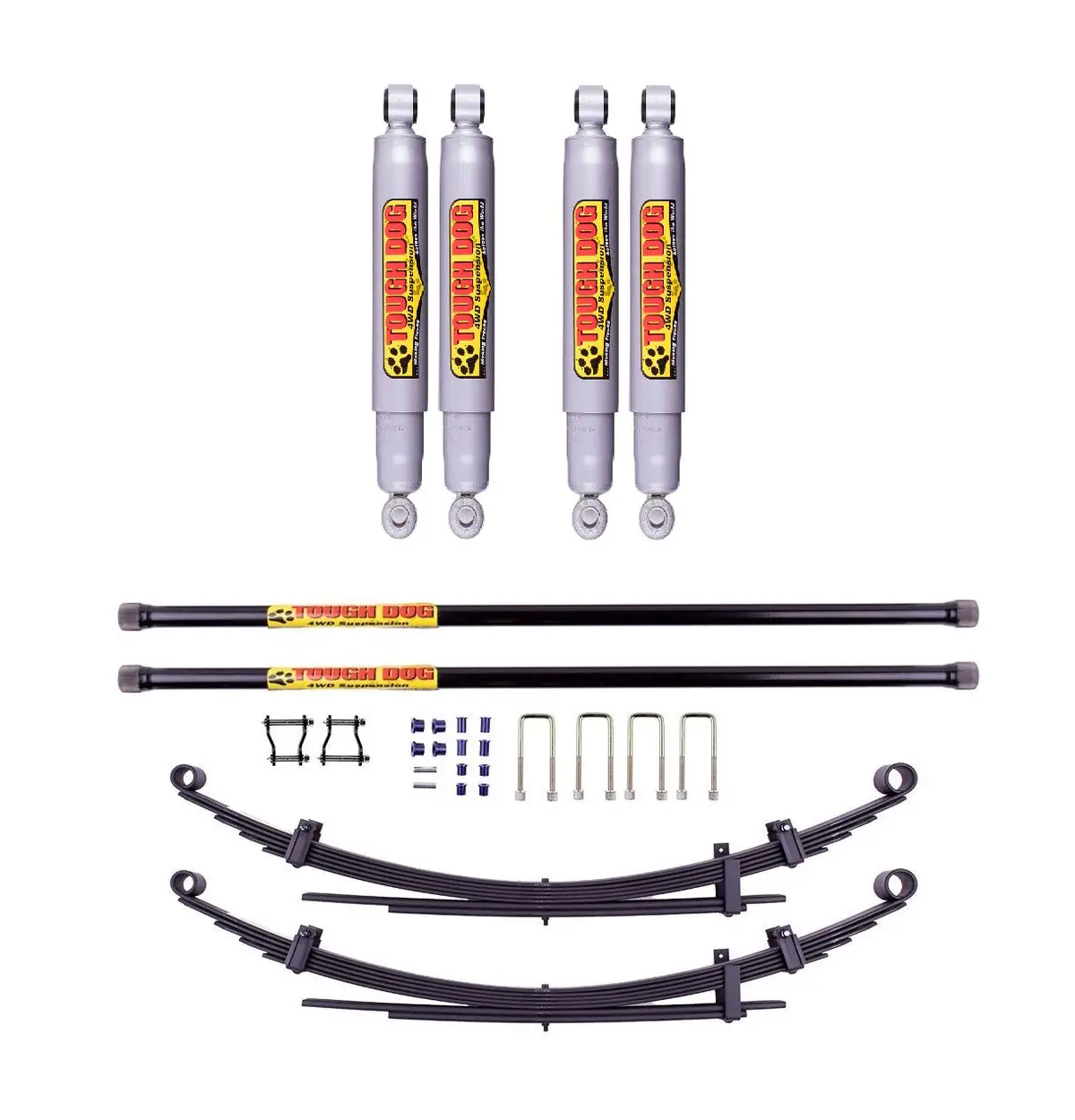 Mazda Bt-50 (2006-2011) 50Mm Suspension Lift Kit - Tough Dog Foam Cell 1