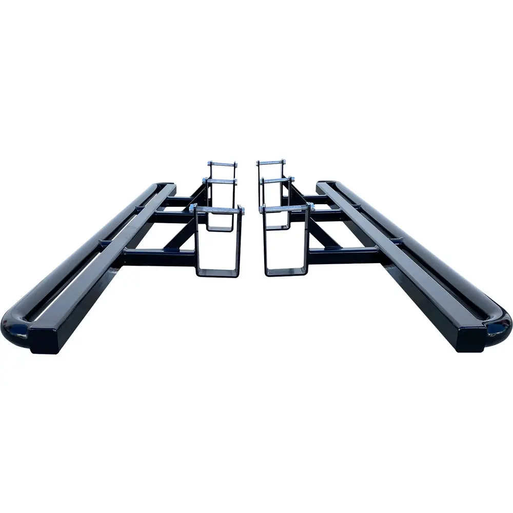 Ford Ranger (2022-2025) Next Gen (Flat) Phat Bars Rock Sliders/Side Steps – Powdercoated 1