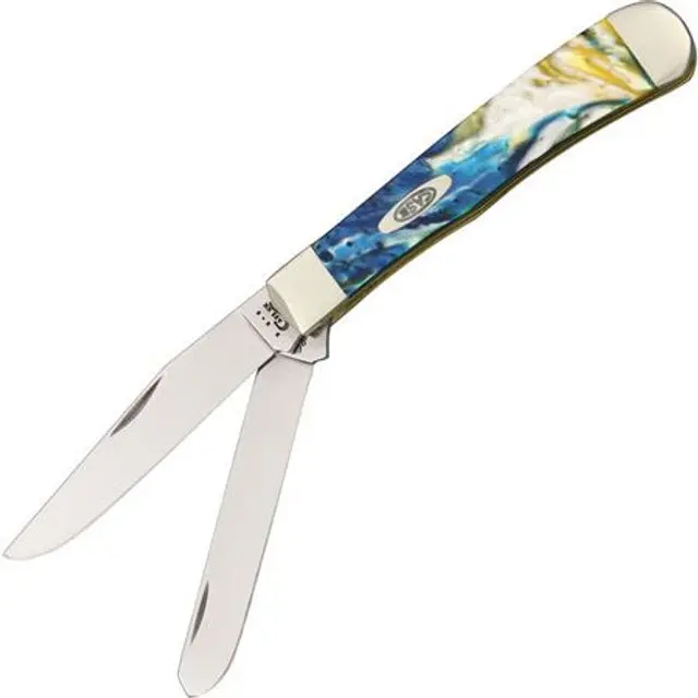 Case Xx - Trapper Sapphire Glow Corelon - Acc Knives - 9254Sg 1