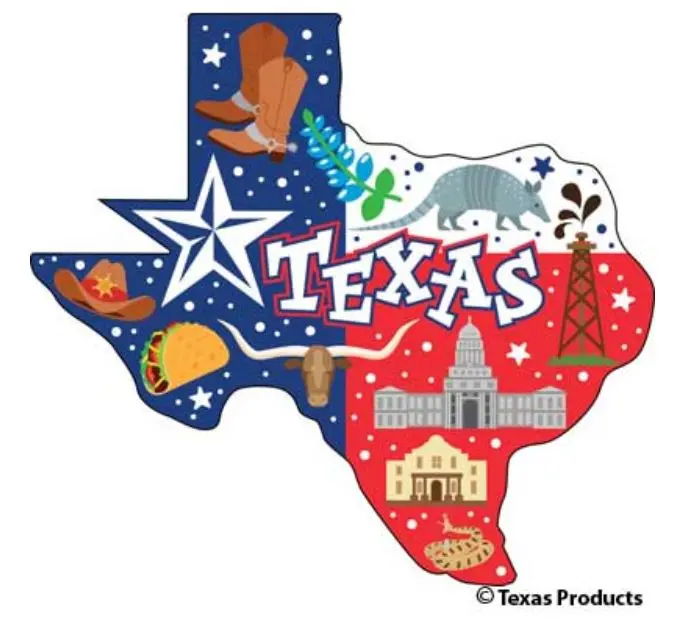 Texas Dual Level Magnet 1