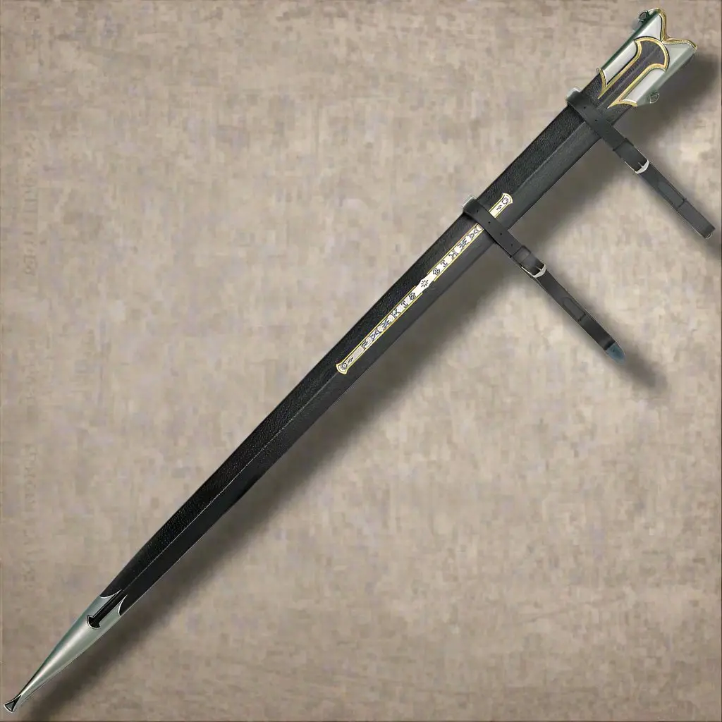 Lord Of The Rings: Scabbard For Anduril Sword Of King Elessar 1