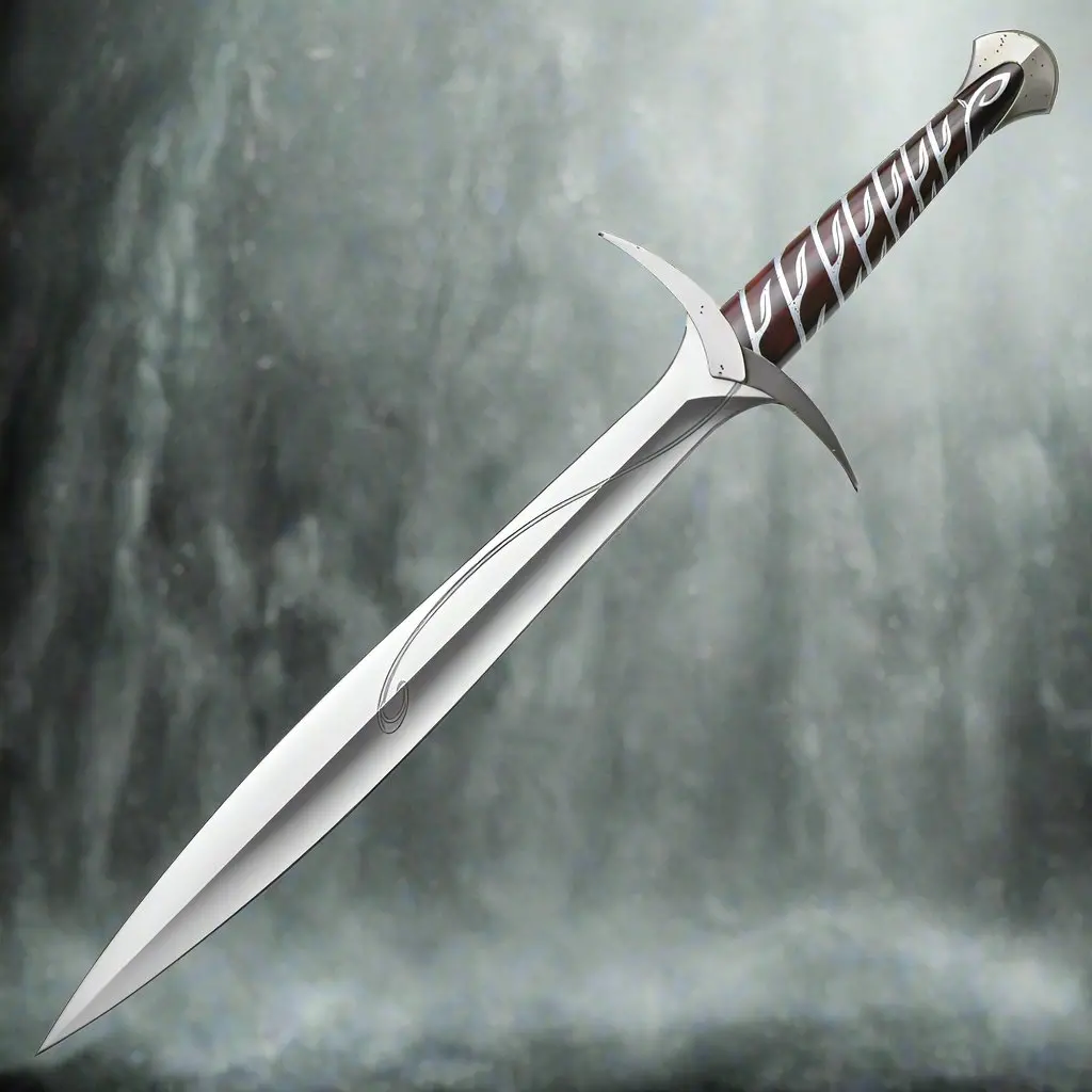 The Hobbit: Sting Sword Of Bilbo Baggins With Wall Display 1