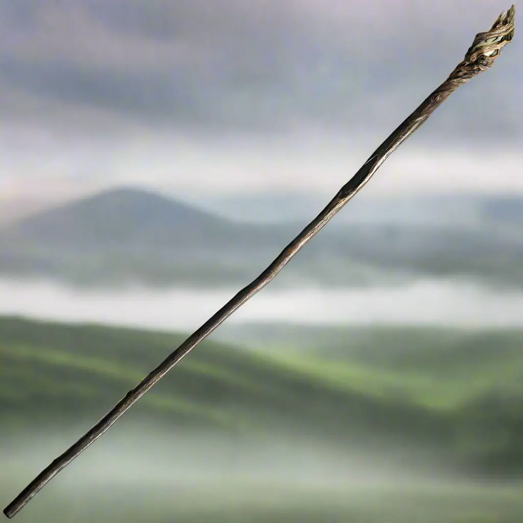 The Hobbit: Illuminated Staff Of The Wizard Gandalf With Wall Display 1