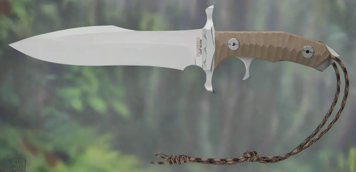 Rambo Last Blood: Heartstopper Knife And Sheath 1