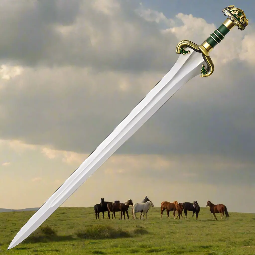 Lord Of The Rings: Sword Of Theodred With Wall Display 1